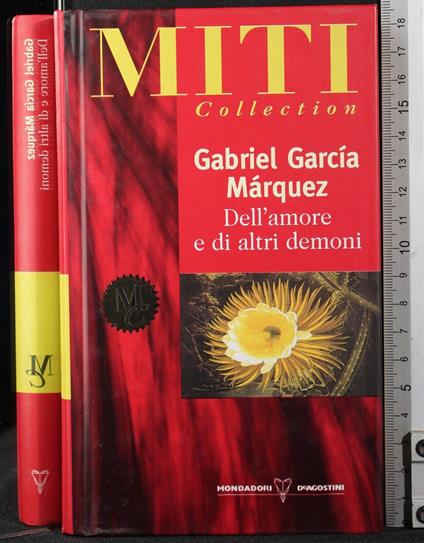 Dell'amore e di altri demoni - Gabriel García Márquez - copertina