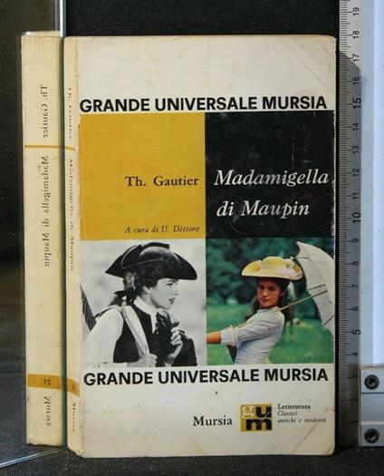 Madamigella di Maupin - Théophile Gautier - copertina