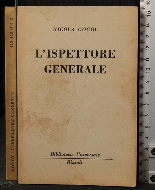 L' ispettore generale - Nikolaj Gogol' - copertina