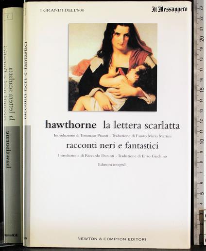 La lettera scarlatta. Racconti neri e fantastici - Nathaniel Hawthorne - copertina