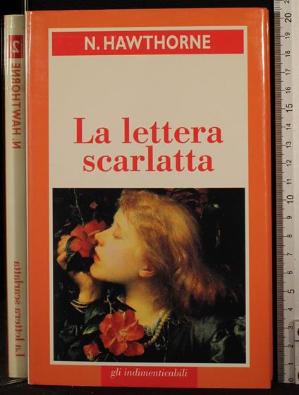 La lettera scarlatta - Nathaniel Hawthorne - copertina
