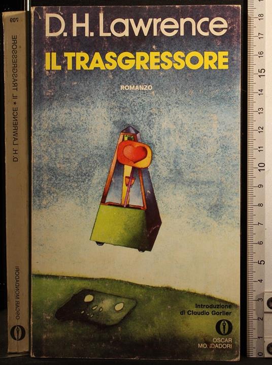 Il trasgressore - David Herbert Lawrence - copertina