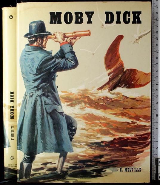 Moby Dick - Herman Melville - copertina