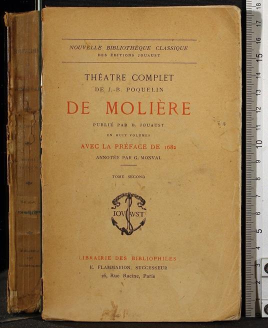 Theatre. Tome second - Molière - copertina