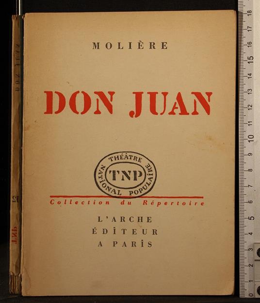 Don Juan - Molière - copertina