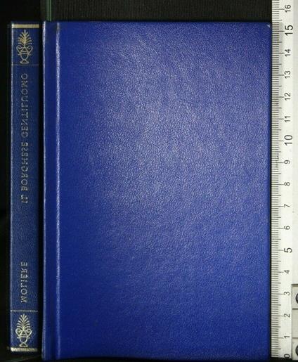 Il Borghese Gentiluomo - Molière - copertina