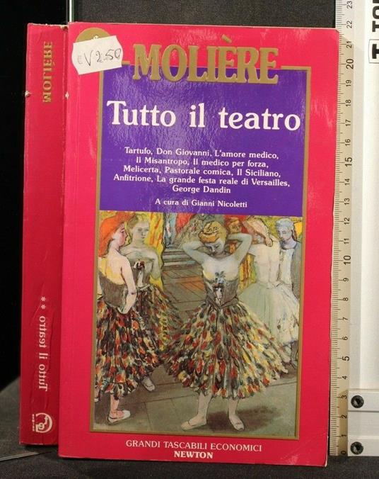 Tutto Il Teatro - Molière - copertina