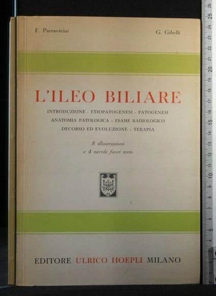 L' Ileo Biliare - A. Parravicini - copertina