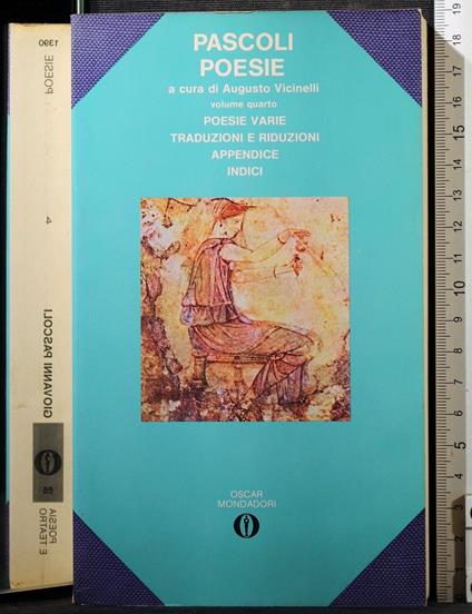 Poesie. Vol 4 - Giovanni Pascoli - copertina