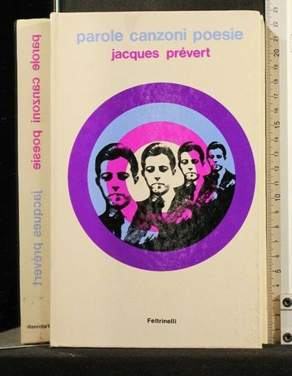 Parole Canzoni Poesie - Jacques Prévert - copertina