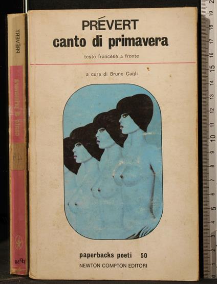 Canto di Primavera - Jacques Prévert - copertina