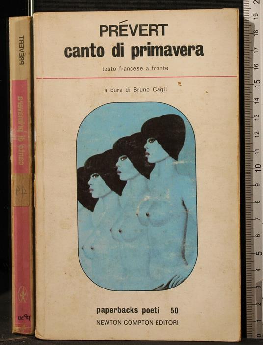 Canto di Primavera - Jacques Prévert - copertina