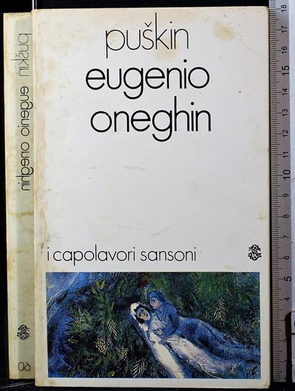 Eugenio Oneghin - Aleksandr Puskin - copertina