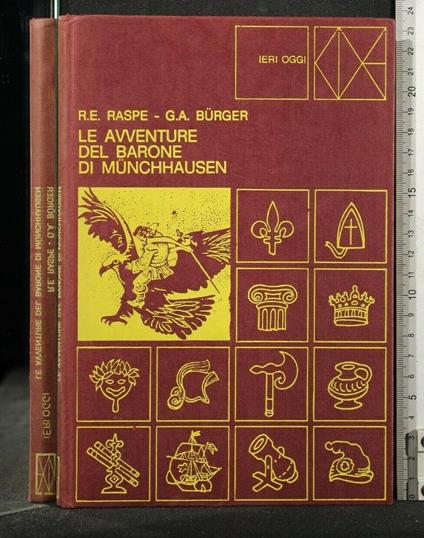 Le Avventure Del Barone di Munchhausen - Rudolf Raspe - copertina