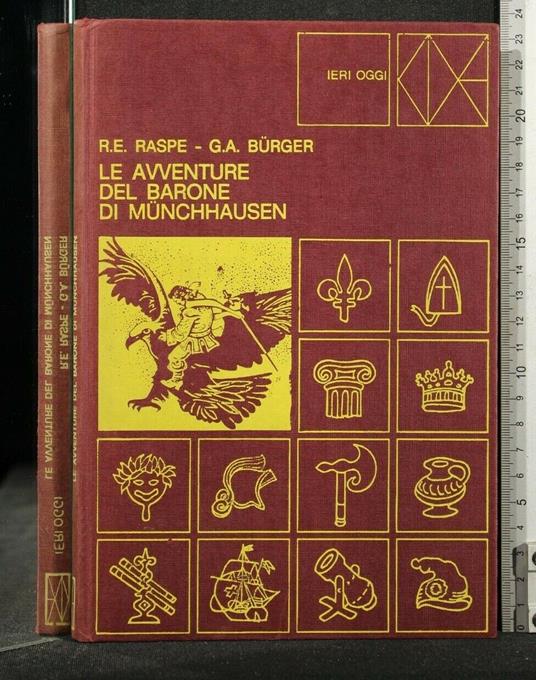 Le Avventure Del Barone di Munchhausen - Rudolf Raspe - copertina