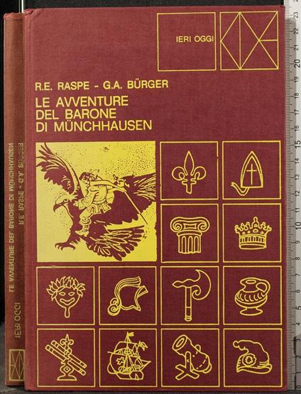 Le Avventure Del Barone di Munchhausen - Rudolf Raspe - copertina