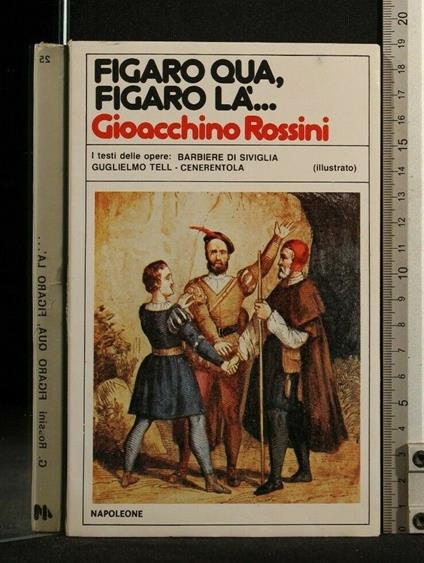 Figaro Qua, Figaro Là.. - Gioachino Rossini - copertina