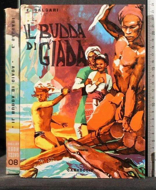 Il Budda di Giada - Emilio Salgari - copertina