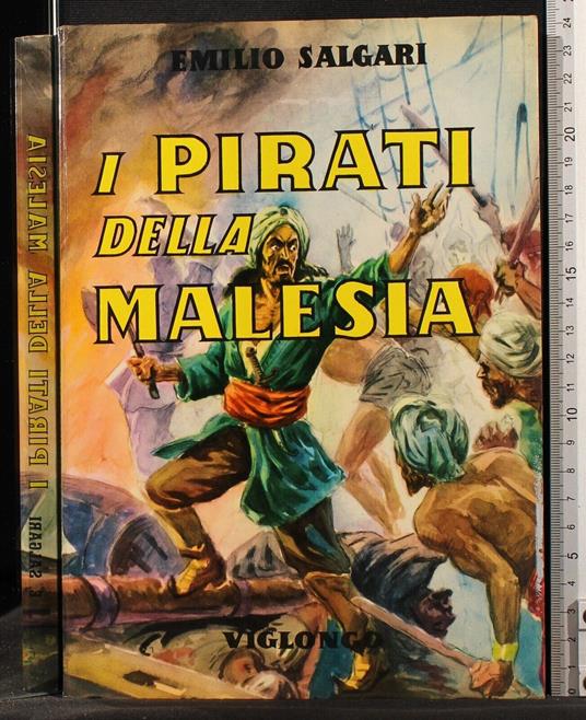 I pirati della Malesia - Emilio Salgari - copertina
