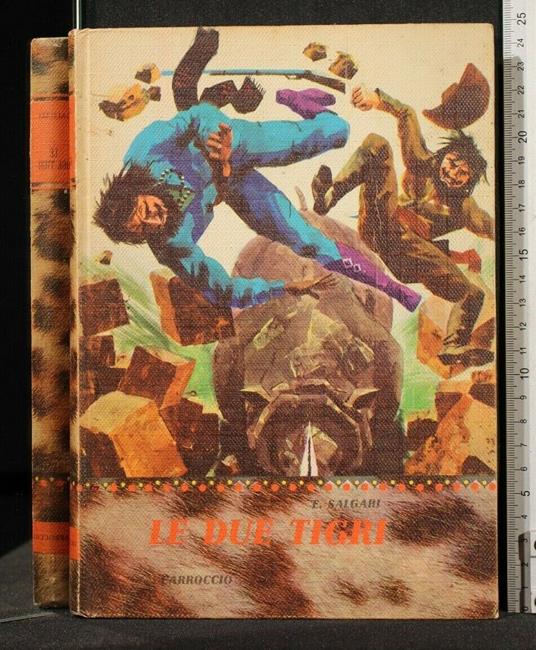 Le Due Tigri - Emilio Salgari - copertina