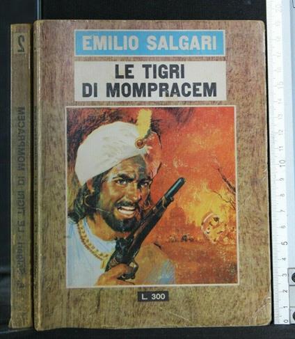 Le Tigri di Mompracem - Emilio Salgari - copertina