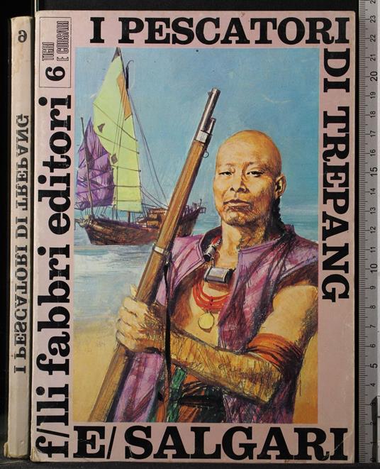 I pescatori di trepang - Emilio Salgari - copertina