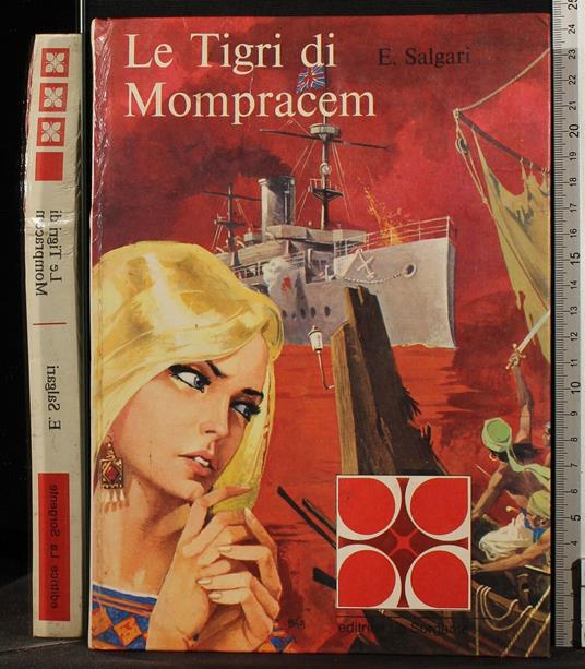 Le tigri di Mompracem - Emilio Salgari - copertina