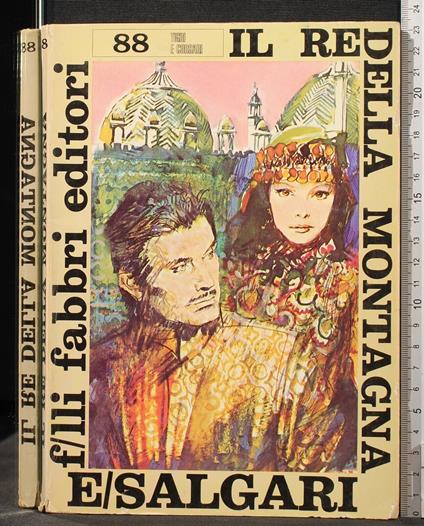 Il Re Della Montagna - Emilio Salgari - copertina