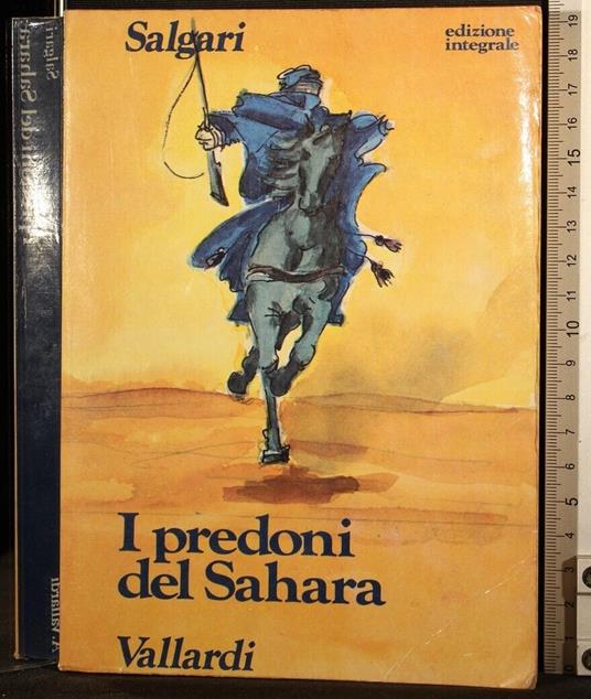 I predoni del Sahara - Emilio Salgari - copertina