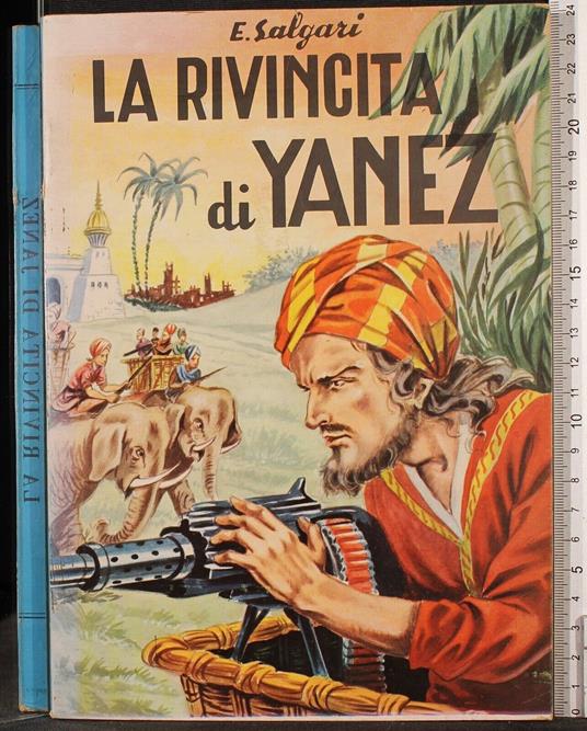 La rivincita di Yanez - Emilio Salgari - copertina