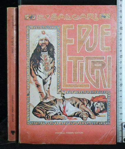 Le Due Tigri - Emilio Salgari - copertina