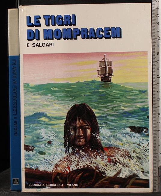 Le tigri di Mompracem - Emilio Salgari - copertina