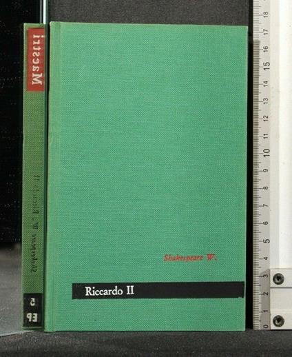 Maestri Riccardo Ii - William Shakespeare - copertina