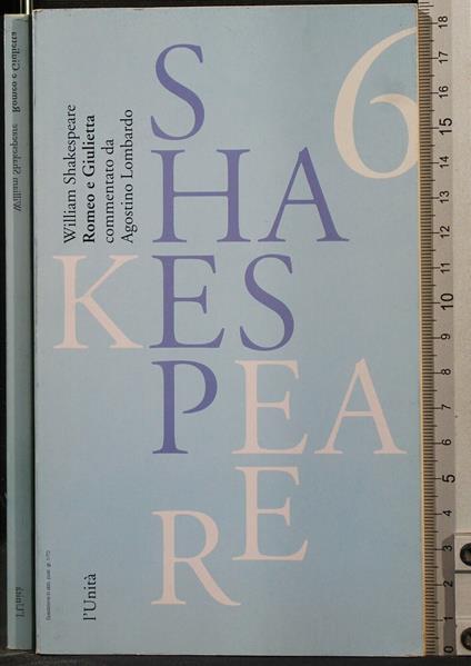 Romeo E - William Shakespeare - copertina