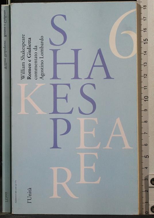Romeo E - William Shakespeare - copertina