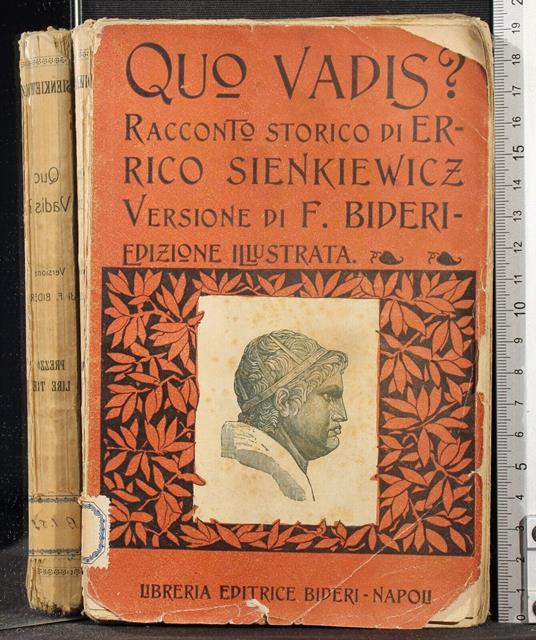 Quo Vadis? - Henryk Sienkiewicz - copertina
