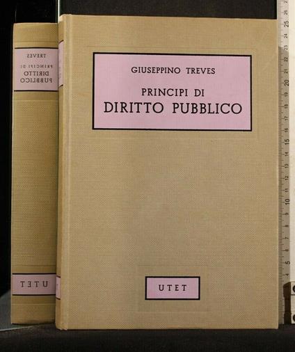 Principi di Diritto Pubblico - Eugenio Treves - copertina