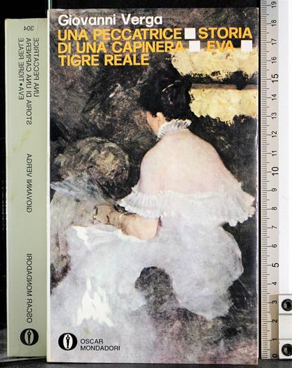 Una peccatrice. Storia di una capinara. Eva. Ti. - Giovanni Verga - copertina