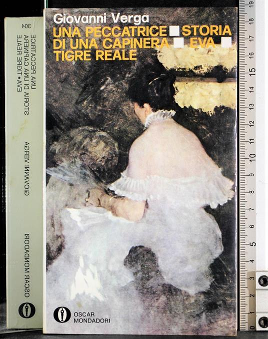 Una peccatrice. Storia di una capinara. Eva. Ti. - Giovanni Verga - copertina