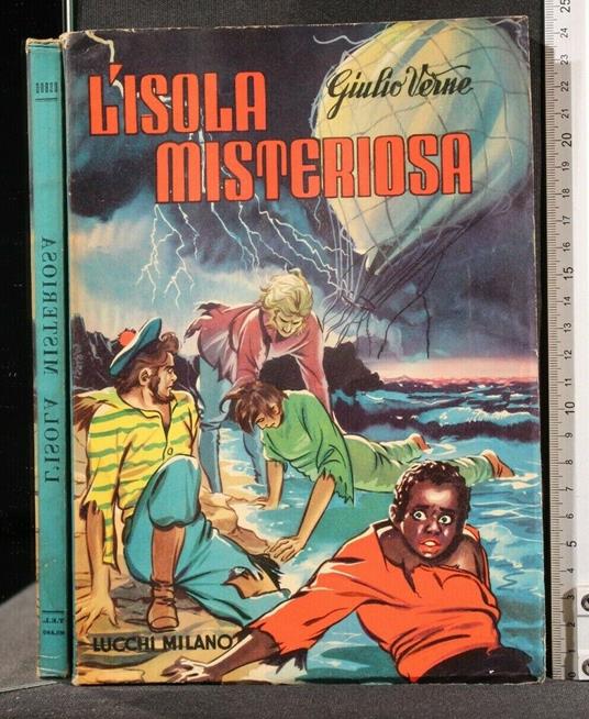L' Isola Misteriosa - Jules Verne - copertina