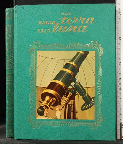 Dalla Terra Alla Luna - Jules Verne - copertina