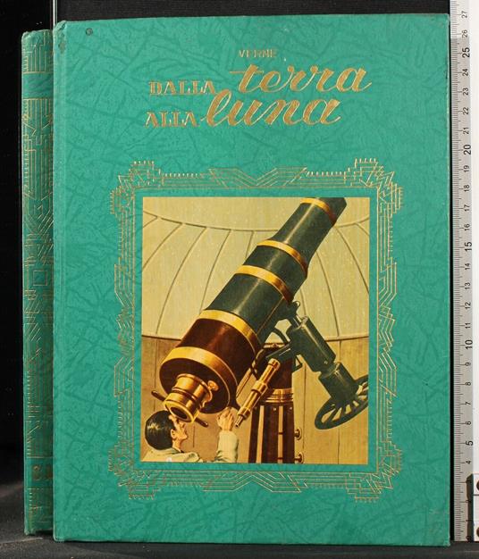 Dalla Terra Alla Luna - Jules Verne - copertina