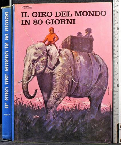 Il giro del mondo in 80 giorni - Jules Verne - copertina