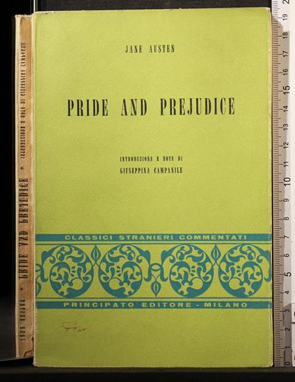 Pride and prejudice - Jane Austen - copertina