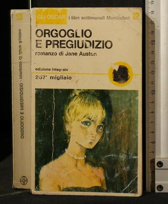 Orgoglio e Pregidizio - Jane Austen - copertina