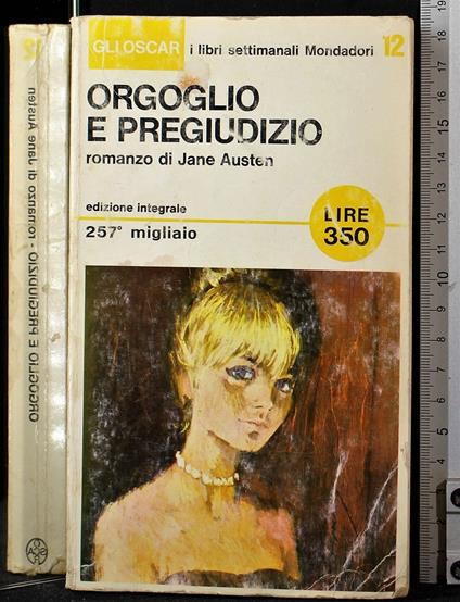 Orgoglio e pregiudizio - Jane Austen - copertina