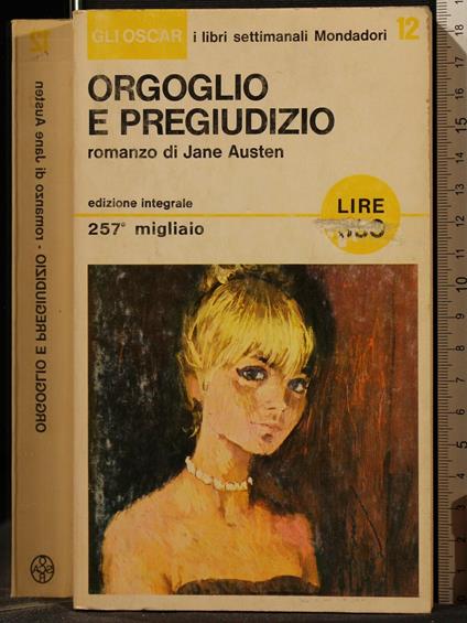 Orgoglio e Pregiudizio - Jane Austen - copertina