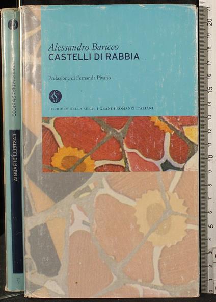 Castelli di rabbia - Alessandro Baricco - copertina