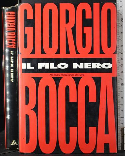 Il filo nero - Giorgio Bocca - copertina