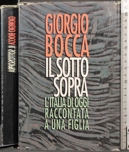 Il sottosopra - Giorgio Bocca - copertina